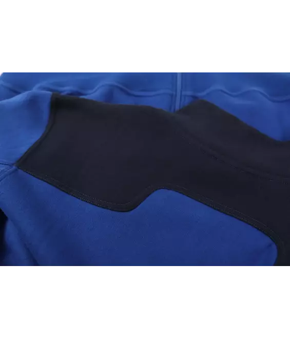 Sweatjack Toronto korenblauw/marine