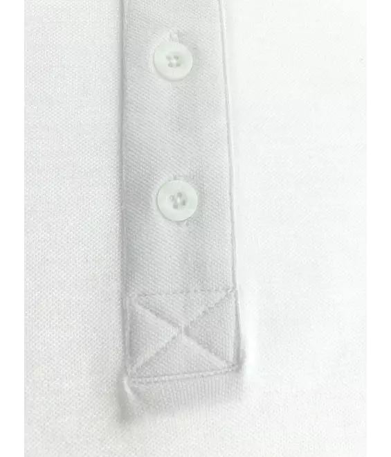 Poloshirt Max wit