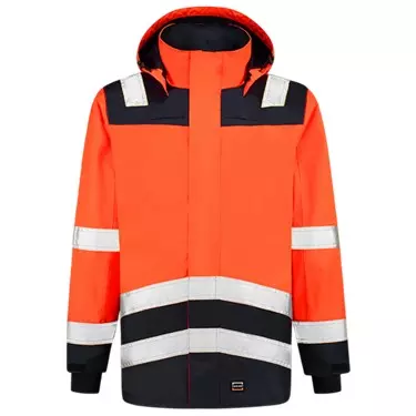 Parka high vis bicolor Fluor orange ink 403020