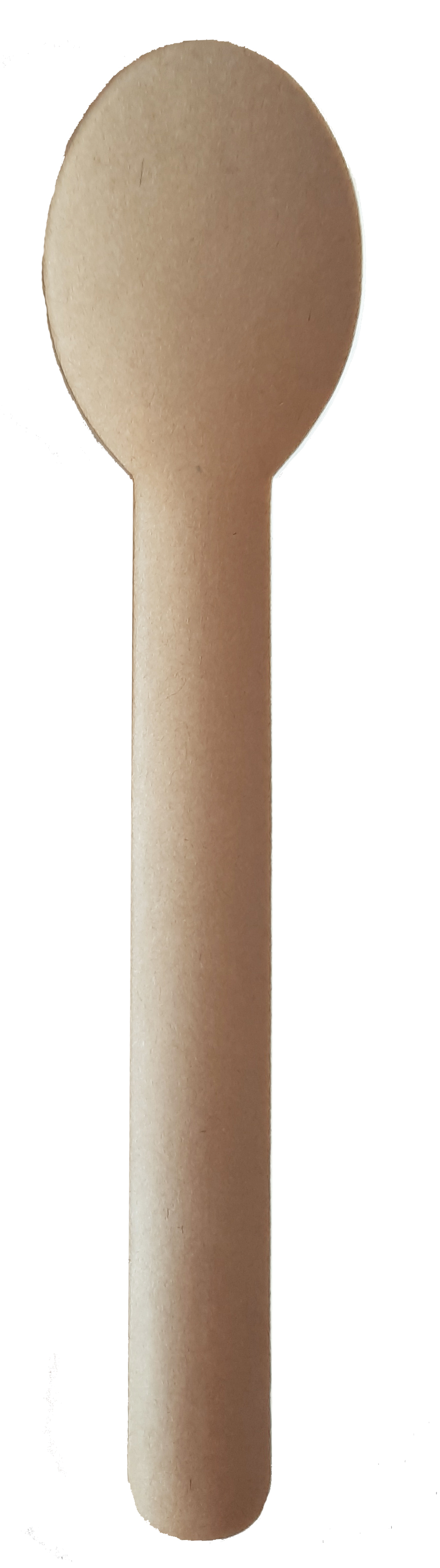 Lepel papier P2P 158mm bruin (pak à 100st)