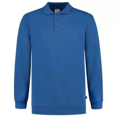 Polosweater Jersey kobalt
