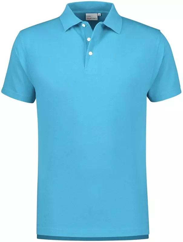 Santino Ricardo polo shirt lichtblauw