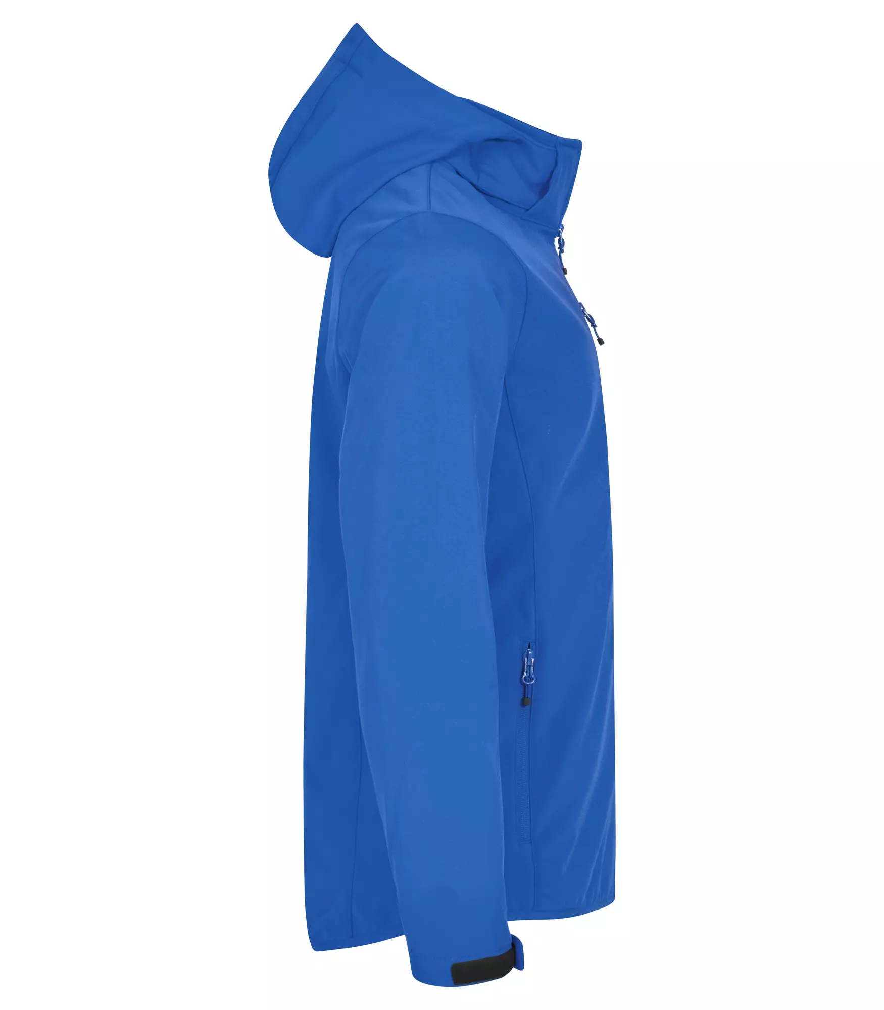 Classic hoody softshell kobaltblauw