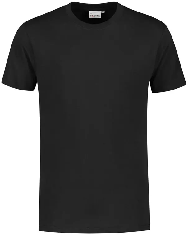 T-shirt heren Joy zwart Santino