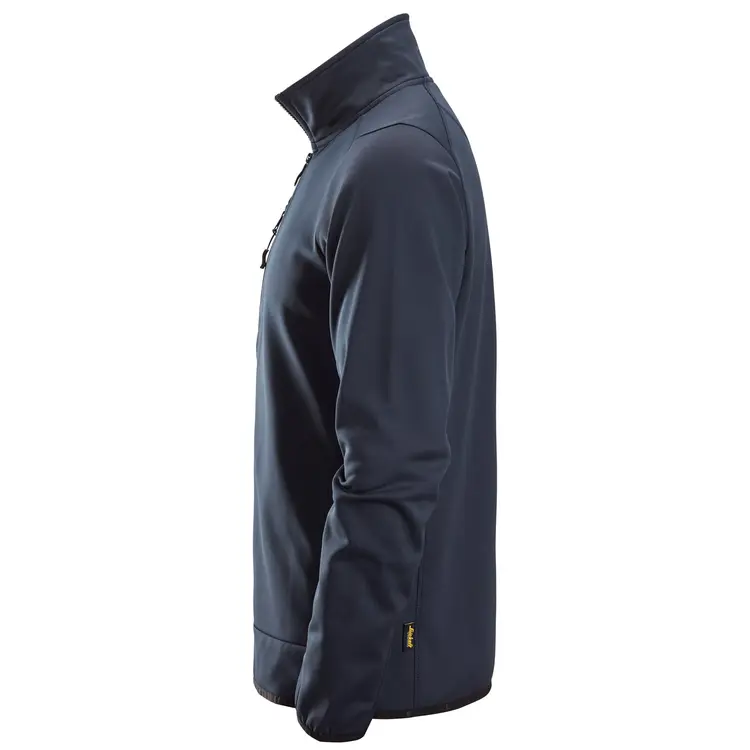 Fleece jas met rits 8059 Snickers marine blauw