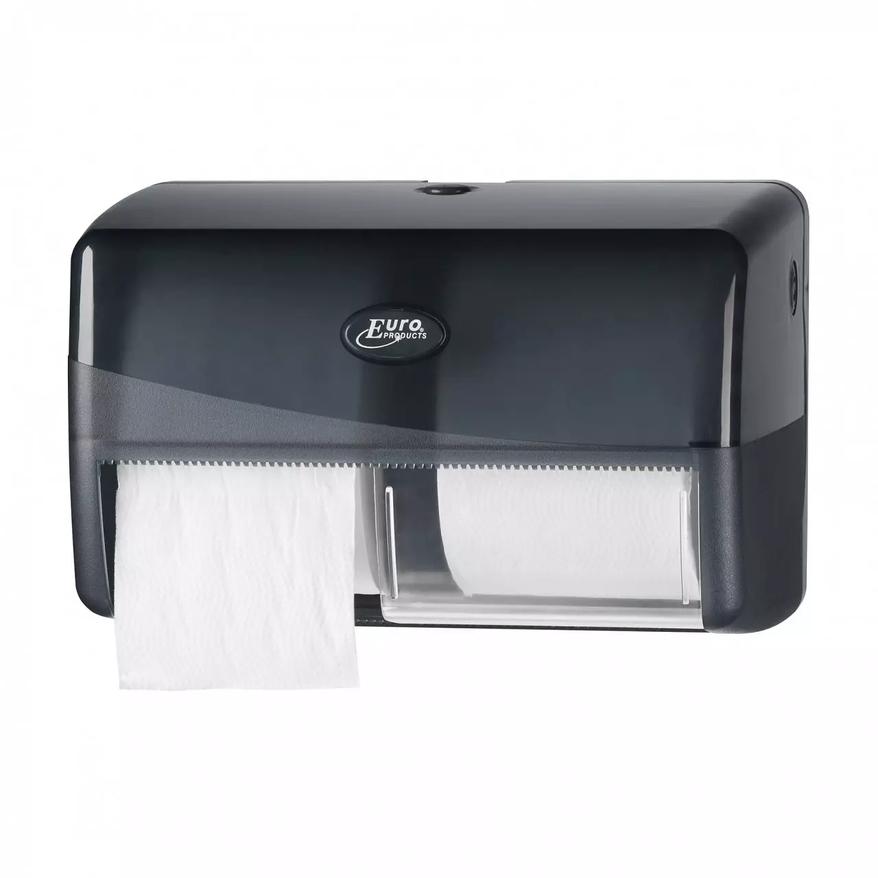 Toiletrolhouder Duo Zwart Pearl Line