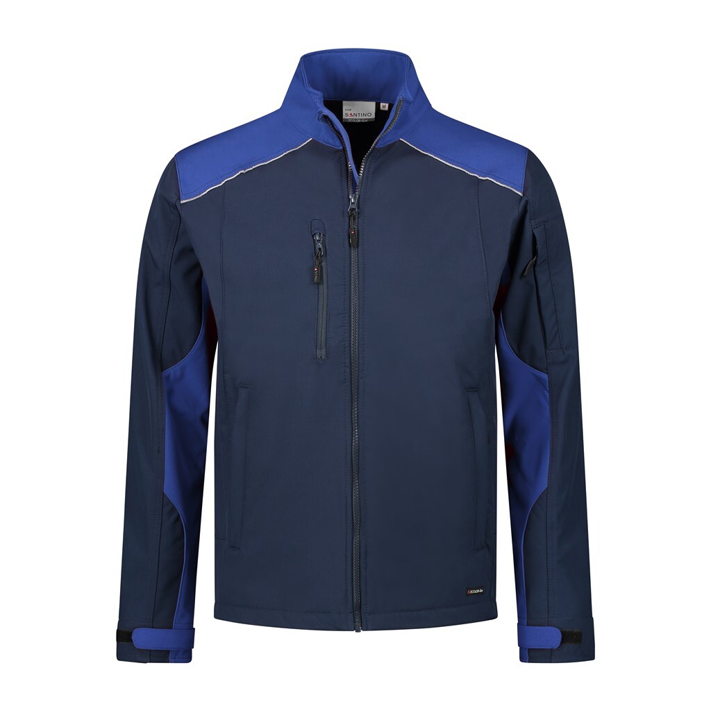 Santino Softshell Jack Tour Real Navy / Royal Blue