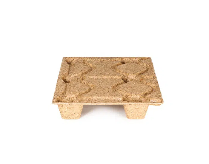 Houtvezelpallet - max. 500kg - 60x80cm