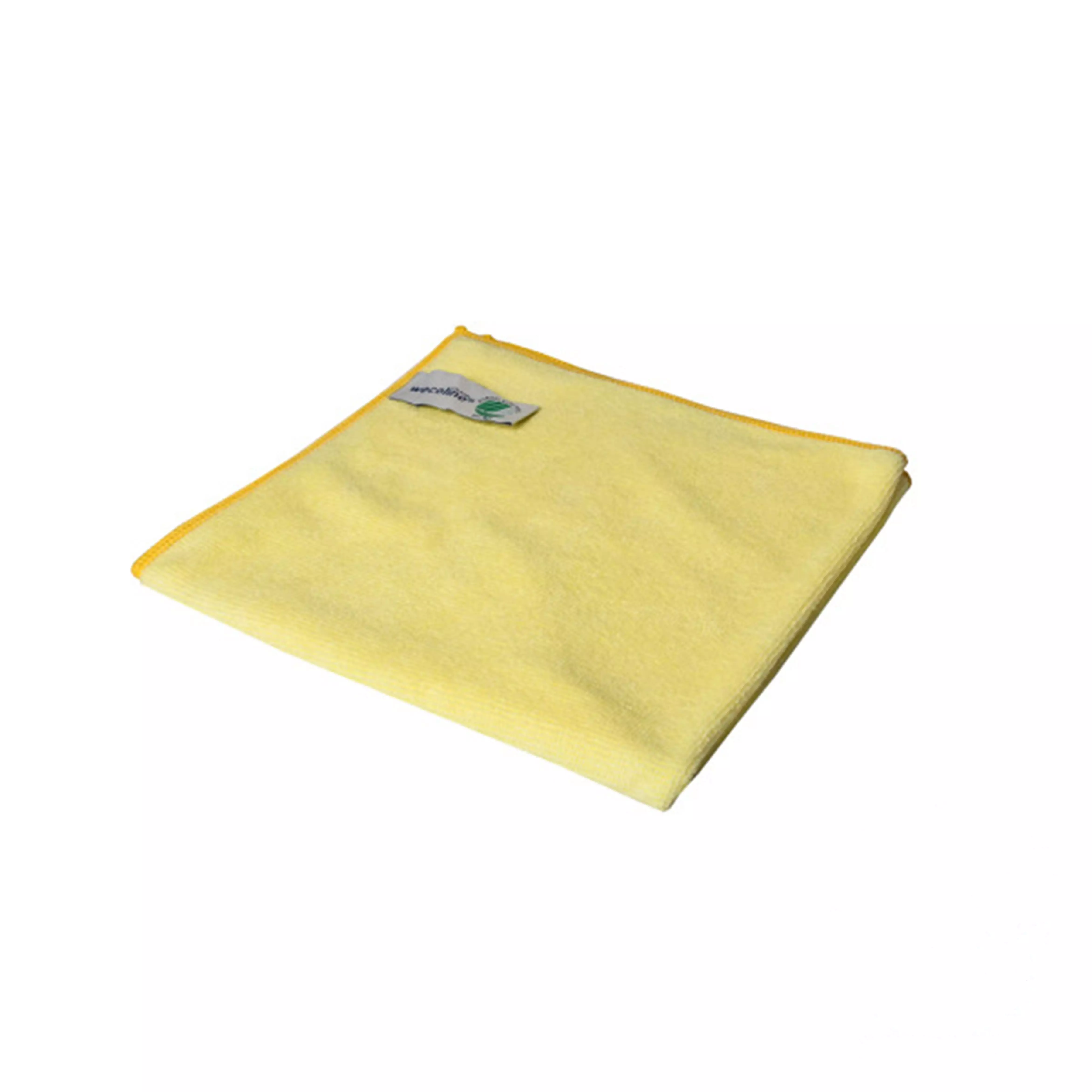 Microvezeldoek gebreid 40cm Geel 10 stuks