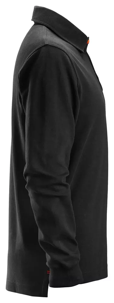 Rugbyshirt Zwart Snickers 2612