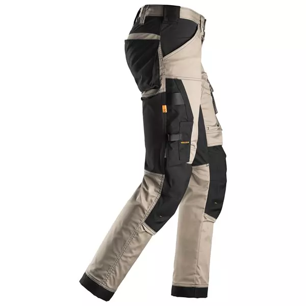 Snickers Allround Werkbroek 6803 Zonder Kniezakken Kaki/Zwart