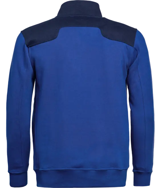 Sweatjack Toronto korenblauw/marine