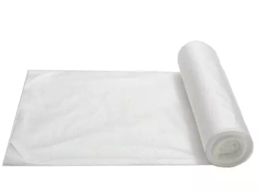 Afvalzak LDPE 58x100cm T50 35mu Transparant