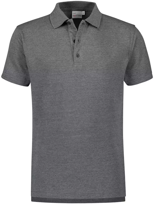 Santino Ricardo polo shirt Donkergrijs