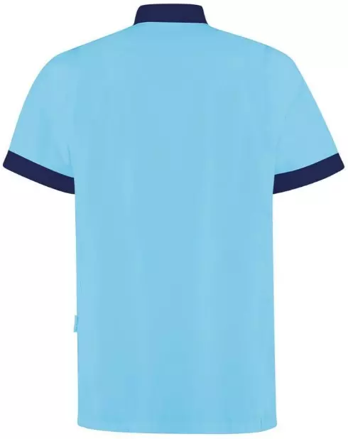 Zorgjas Milo Azuur/ Donkerblauw Haen Heren Achterkant