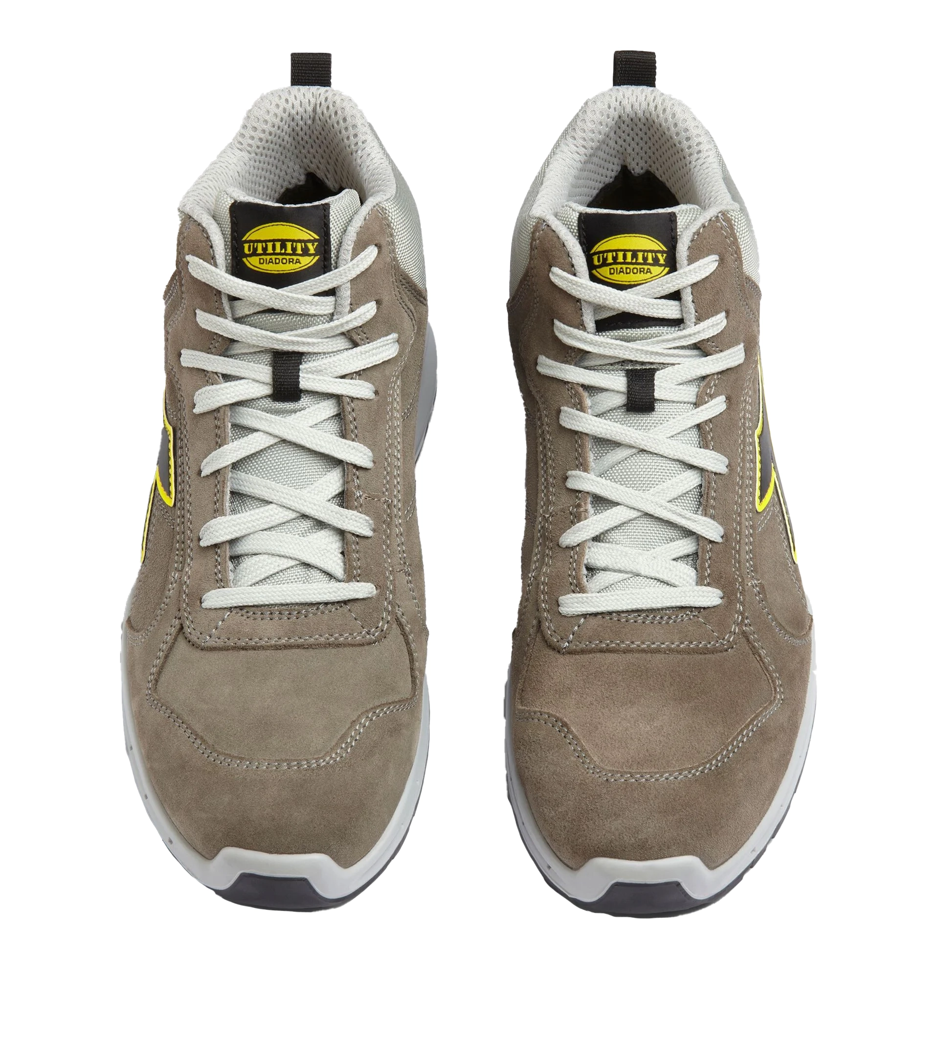 Diadora Run Net Airbox Mid S3 veiligheidsschoen Grijs/Zwart