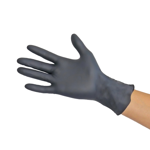 Nitril Handschoen Zwart - Maat 2XL - Feel line Aachen