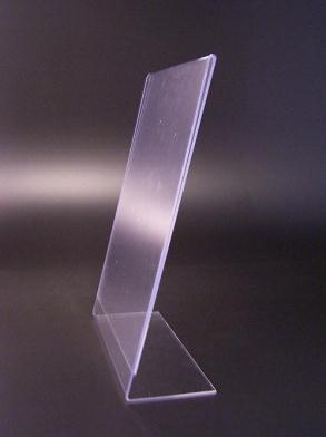 Prijskaarthouder 12x16cm schuin