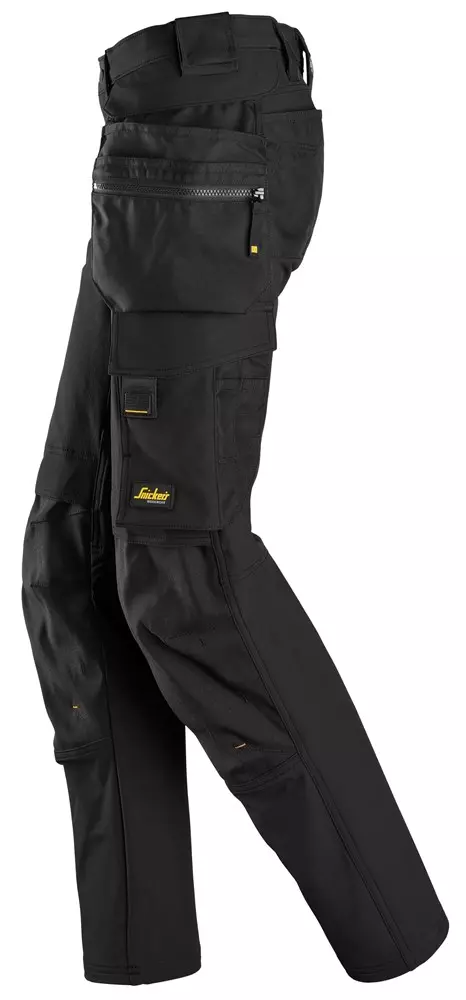 Snickers Werkbroek 6771 Dames Met Afneembare Holsterzakken Zwart