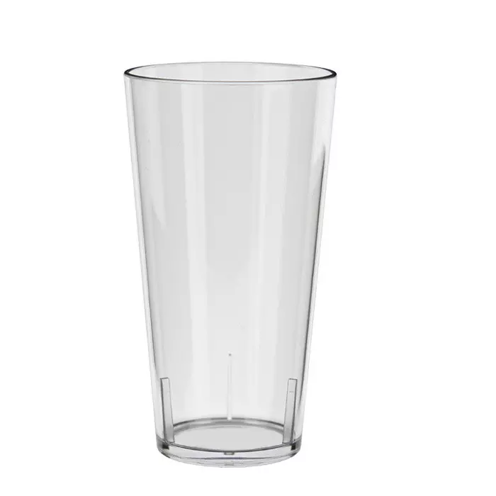Plastic Bierglazen Conic 330ml Herbruikbare Hardcups 24 stuks