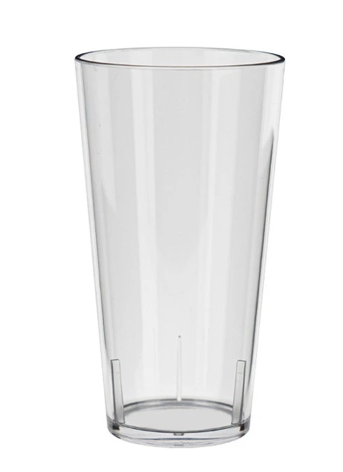 Plastic Bierglazen Conic 330ml Herbruikbare Hardcups 24 stuks