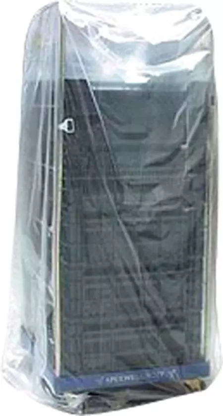 Rolcontainer Hoes LDPE 100x30x190cm 20mu Transparant