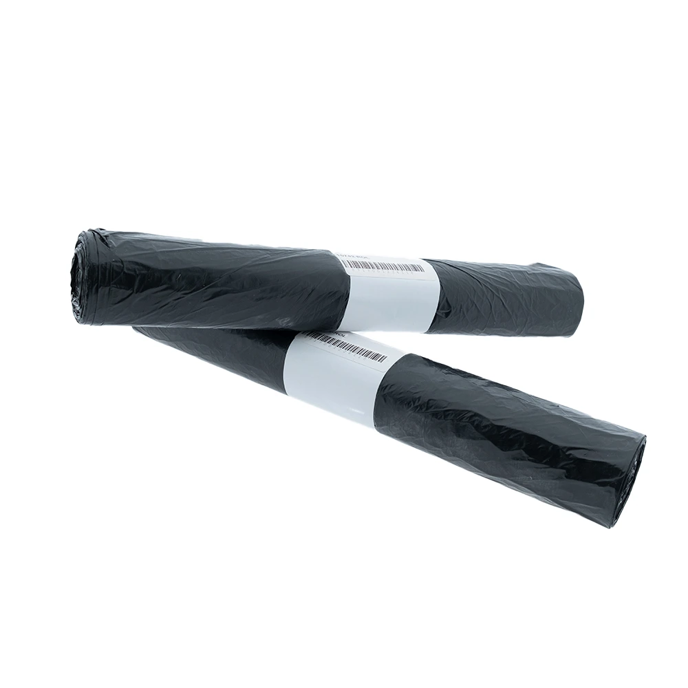 Afvalzak HDPE 50x60cm T10 7mu Grijs