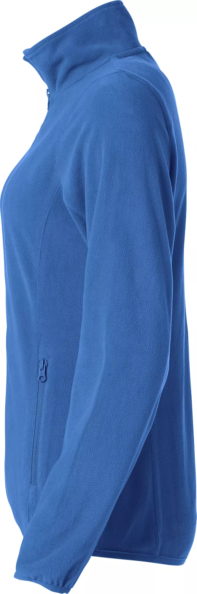 Basic Micro fleecevest dames kobaltblauw