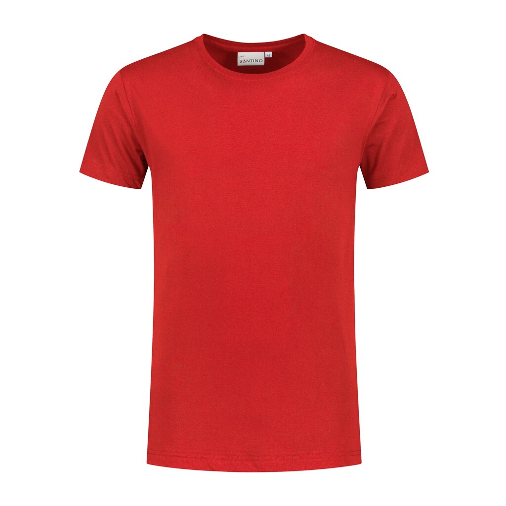 Santino T-shirt Jace C-neck Red