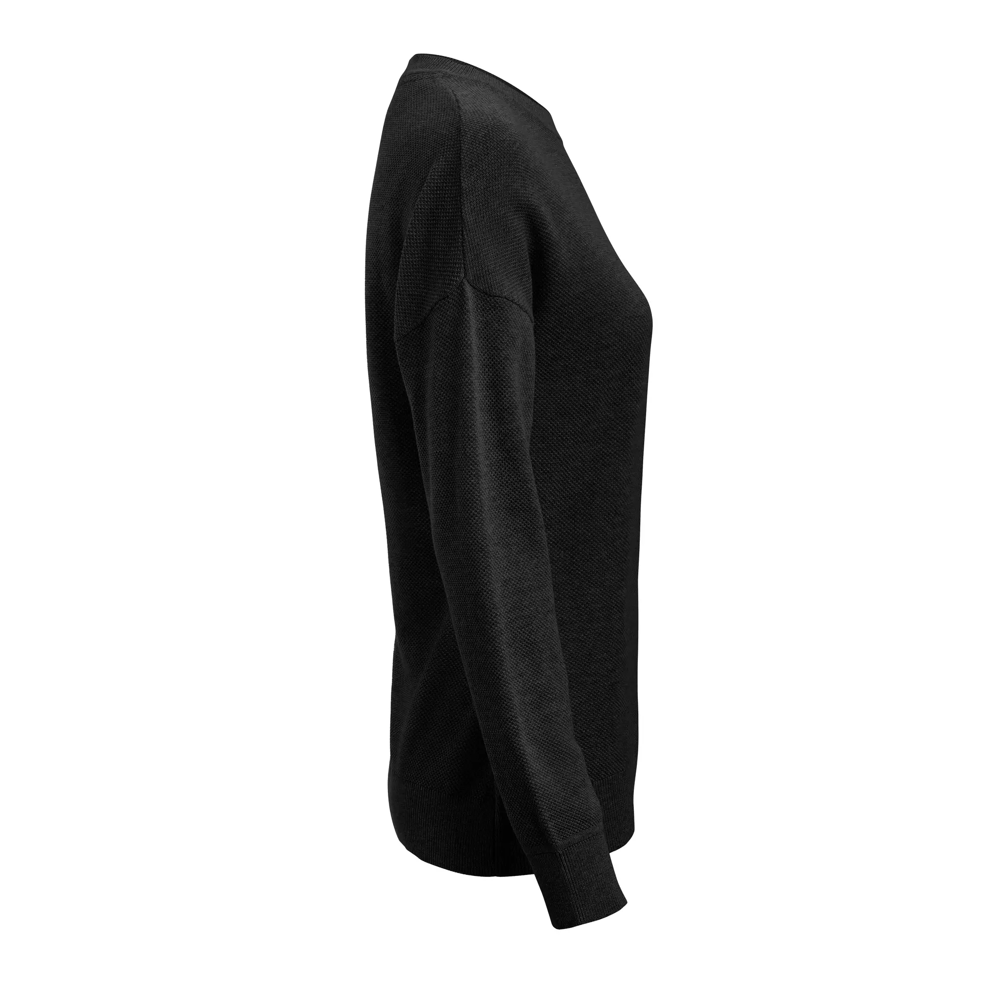 Sweater Ashland casual gebreid dames zwart