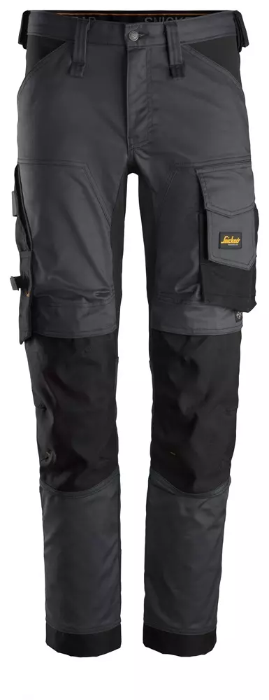 Snickers Werkbroek 6341 Stretch Grijs/Zwart