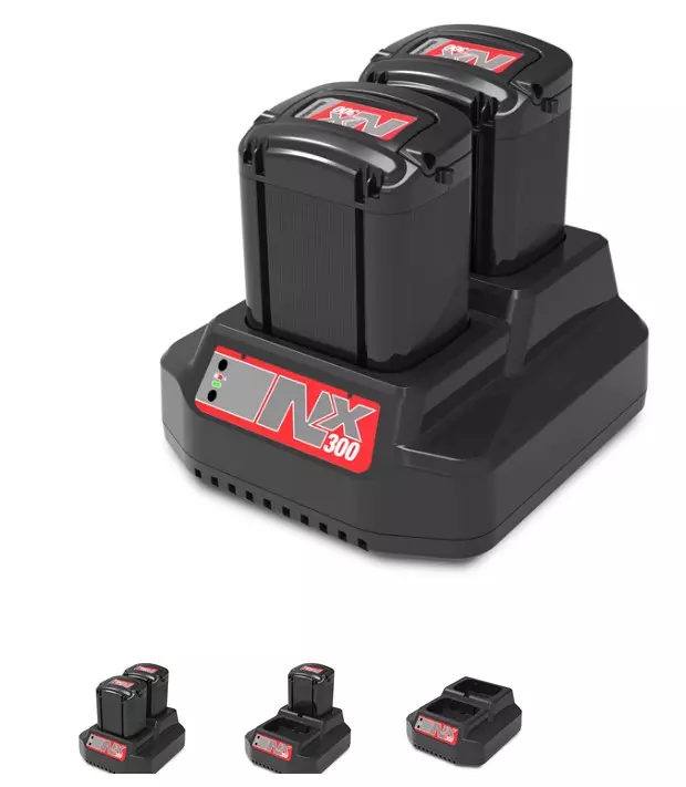 Batterijlader(met kabel) t.b.v. 2x NX300batterij