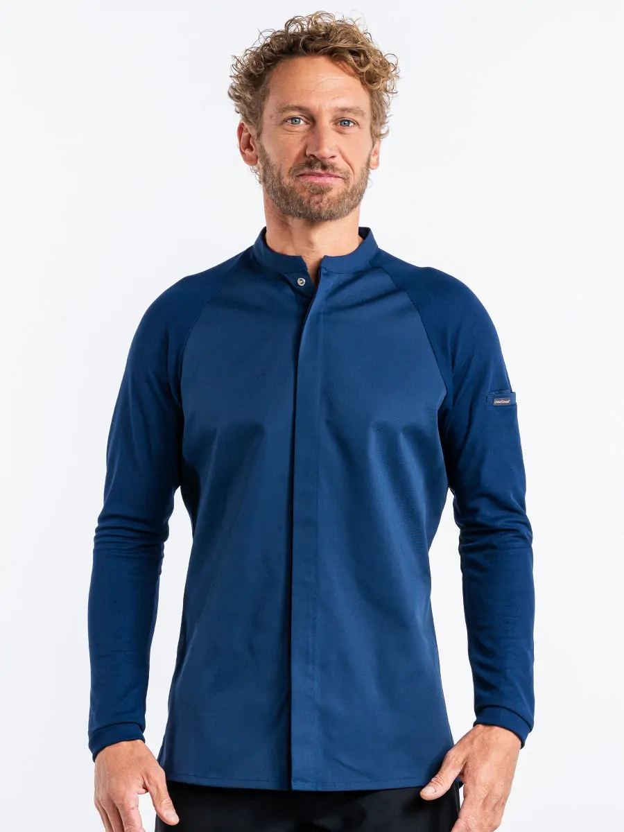 Chef Jacket Fratello FX Navy Stretch