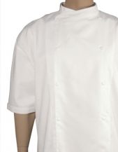 Koksbuis comfort korte mouw CD wit