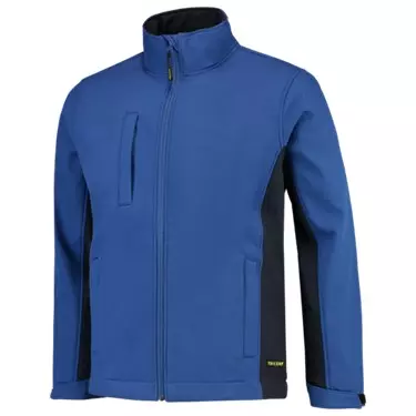 Softshell Bicolor TJ2000 kobaltblauw/ marine