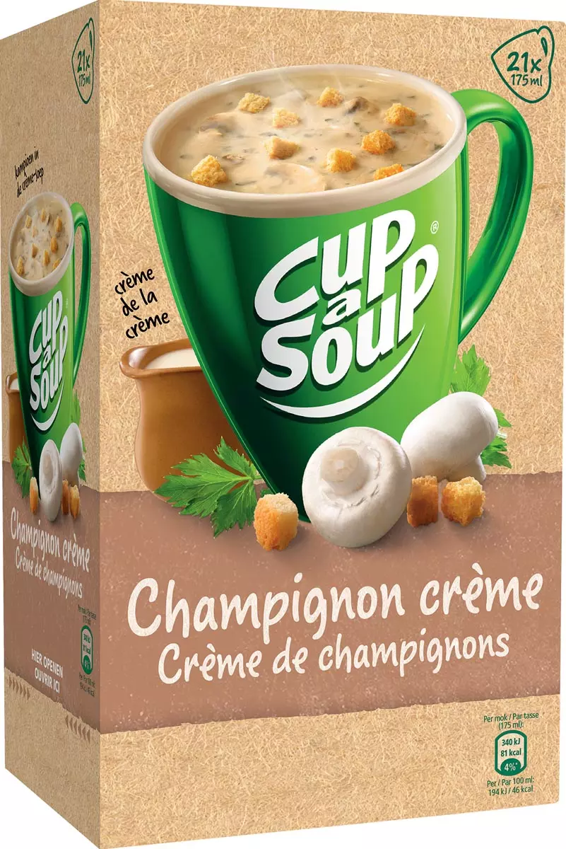 Cup a Soup Champignon Doos à 21 zakjes