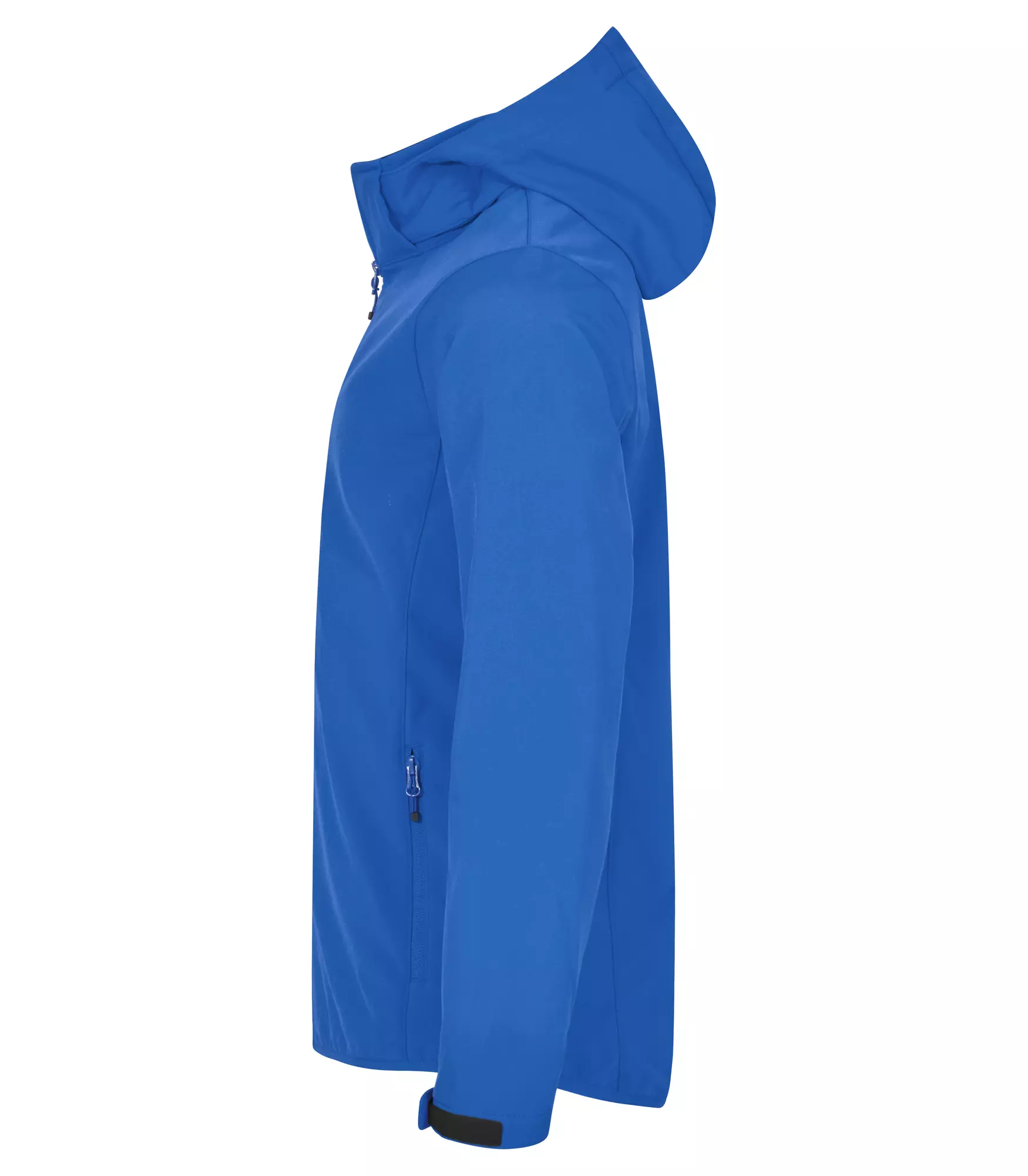 Classic hoody softshell kobaltblauw