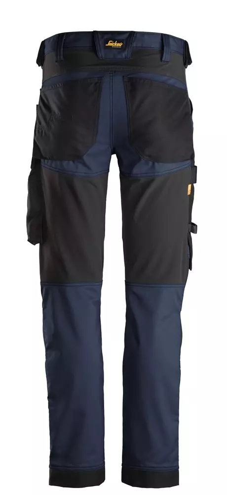 Werkbroek heren stretch marine met zwart Snickers 6341