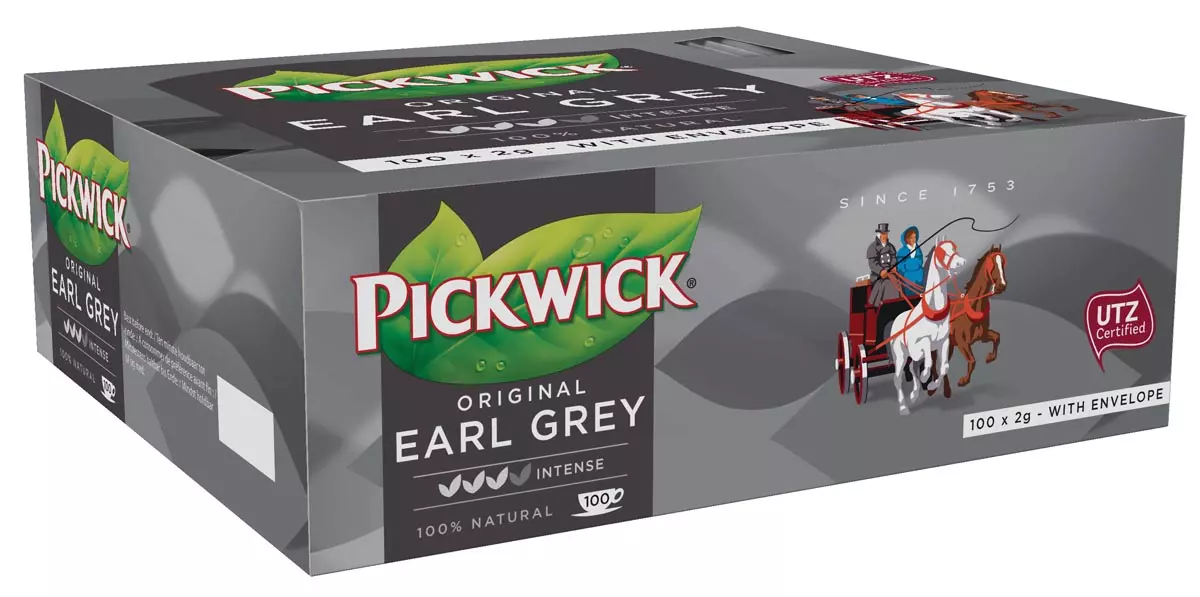 Pickwick Thee Earl Grey - 2 gram - 100 stuks