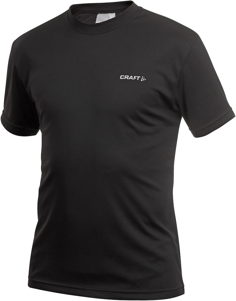T-shirt zwart active Craft 199205