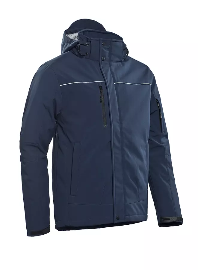 Softshell jas marine blauw Stockholm heren Santino