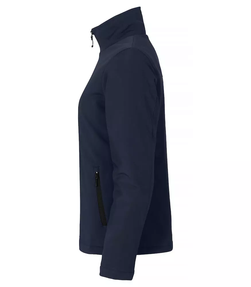 Softshell Jas Dames Donkerblauw Clique