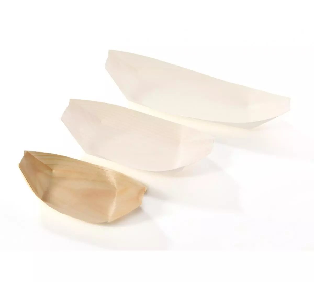 Amuse Bootje Hout 14x7,7cm 100 stuks