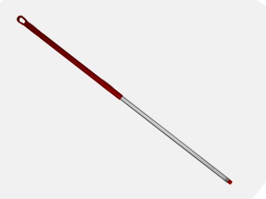 Steel Rood Aluminium - 150cm