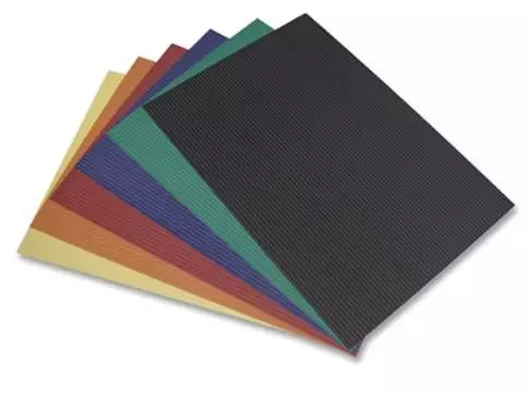 Kraft placemat geel 30x40cm 250 stuks