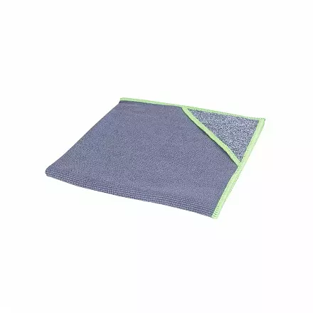 Wecoline Microvezeldoek Allure 40x40cm Met Schrubhoek Groen