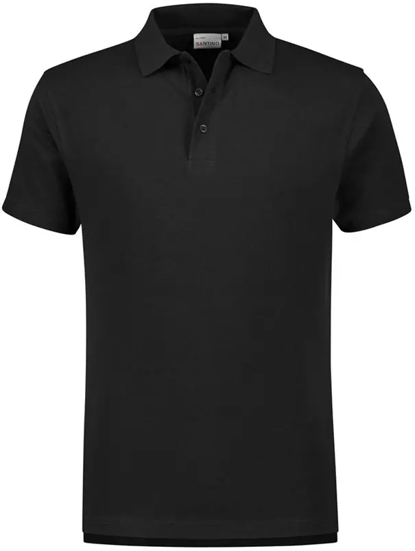 Santino Ricardo polo shirt Zwart