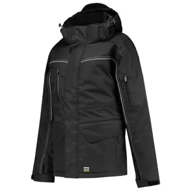 Tricorp Midi Parka Canvas Zwart