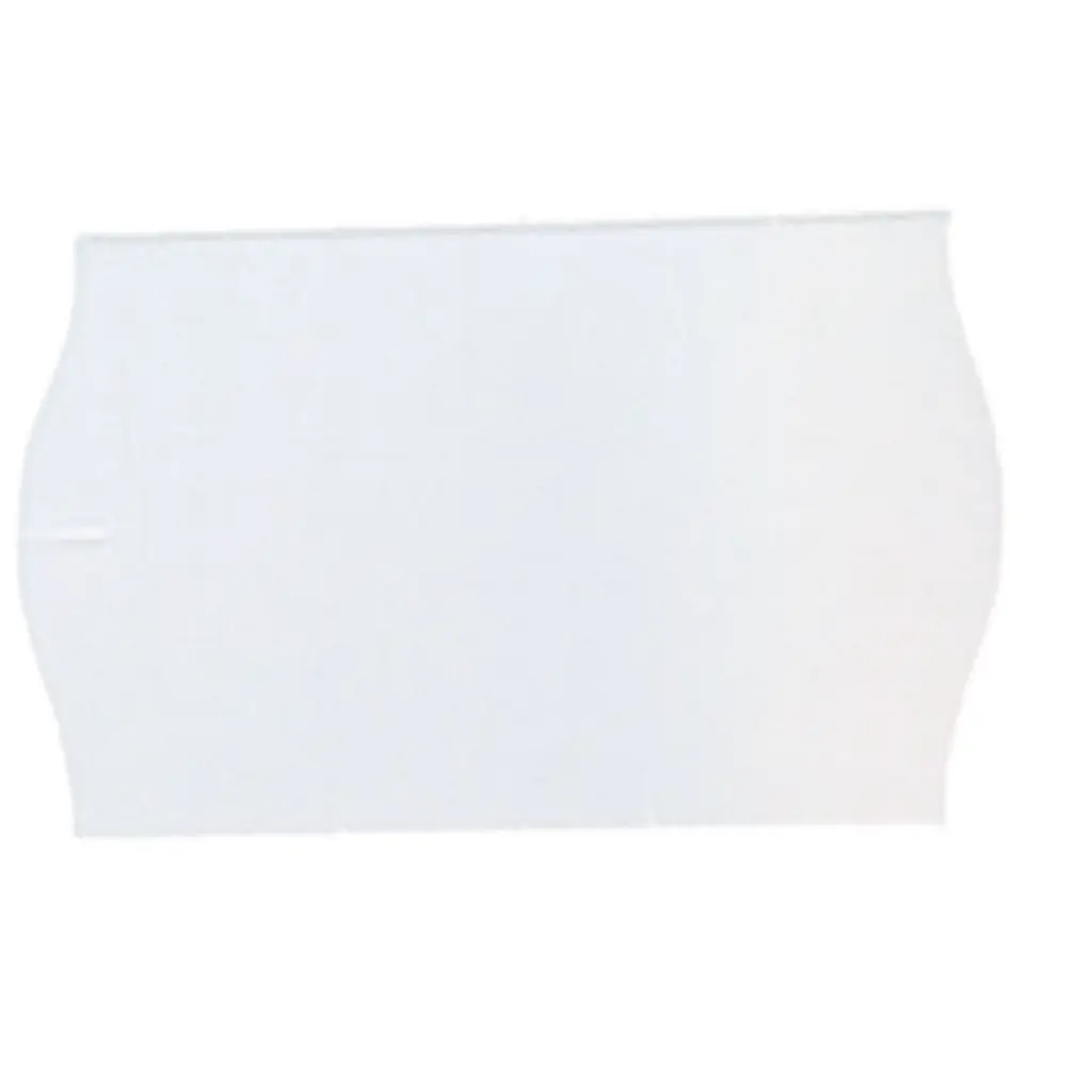 Prijsetiket 26x16mm Wit - Permanent - 1100 stuks