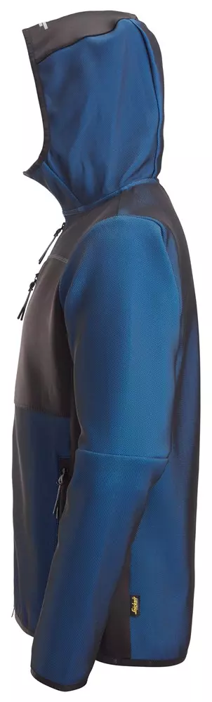 Hoodie Flexiwork tussenlaag blauw/zwart 8044